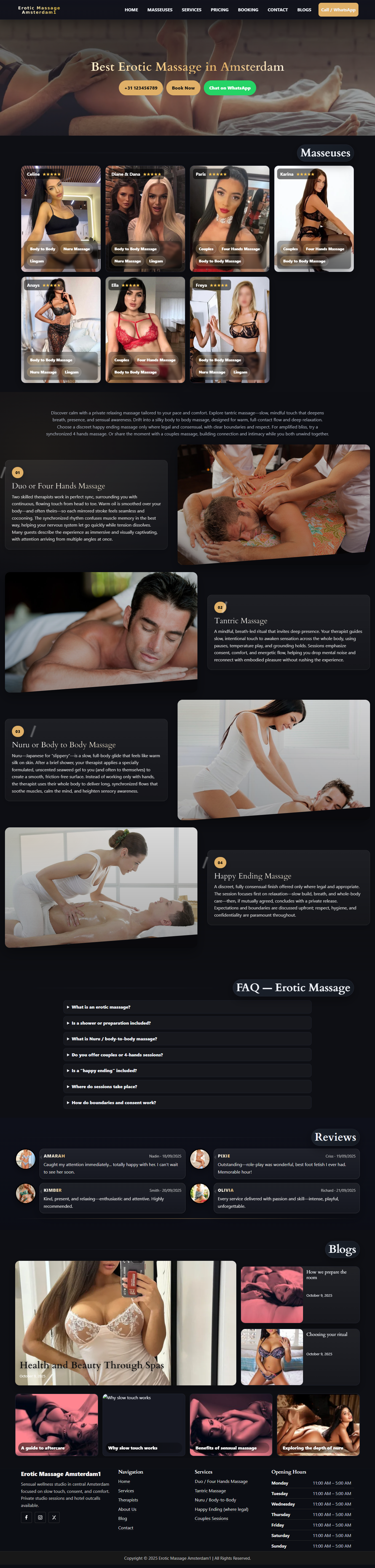 Massage Template